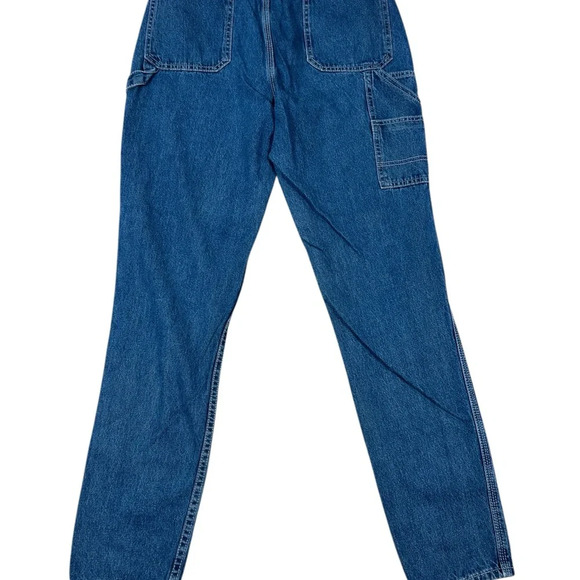 Streetwear Society high-raise jeans, Size 9, mid-blue, carpenter denim pants - Picture 6 of 6